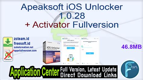 Apeaksoft iOS Unlocker 1.0.60 With Crack Full Download 